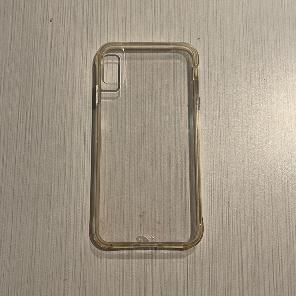 Clear case mate case IPhone XS Max